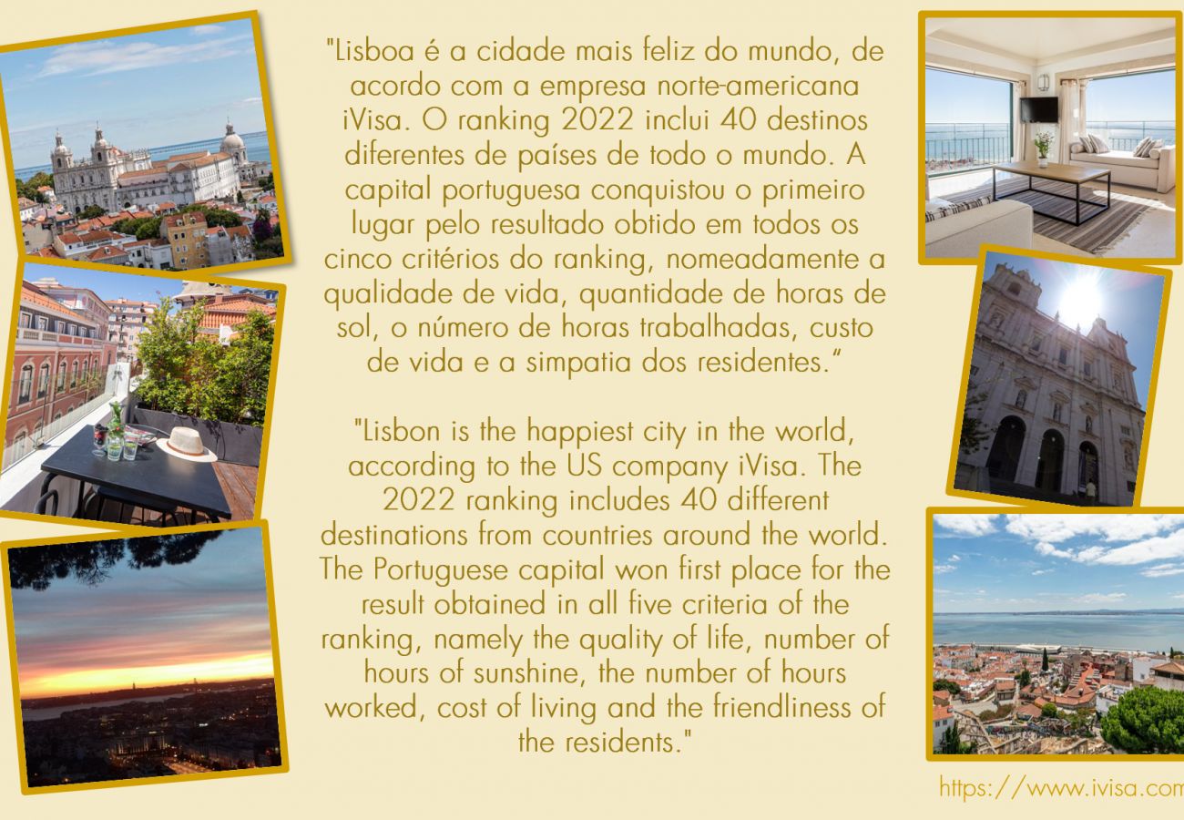 Apartment in Lisbon - Penthouse Terrace 360º Lisbon View 1 by Lisbonne Collection