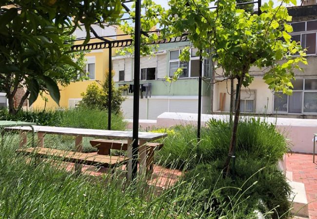 Studio in Lisbon - Beautiful Garden Terrace Studio Apartment 29 by Lisbonne Collection